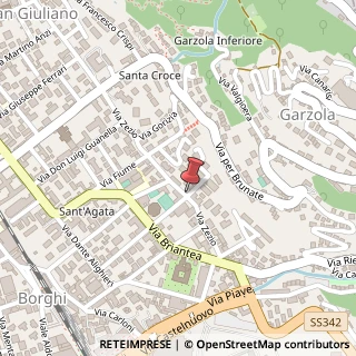 Mappa Via Zezio, 55, 22100 Como, Como (Lombardia)
