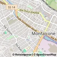 Karte Monfalcone