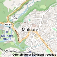 Mapa Malnate