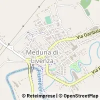Mapa Meduna di Livenza
