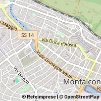 Kaart Monfalcone