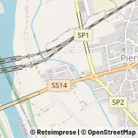 Map San Canzian d'Isonzo