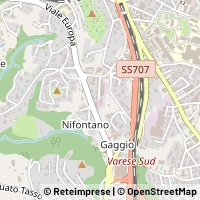 Mapa Varese