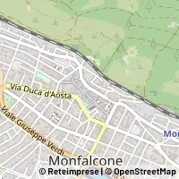 Karte Monfalcone