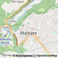 Mapa Malnate