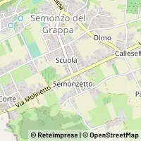Mapa Borso del Grappa