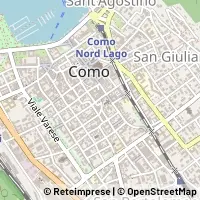 Map Como