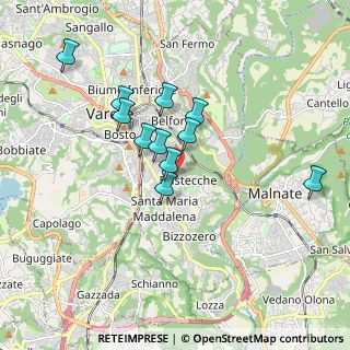 Mappa Via Antonio Rosmini, 21100 Varese VA, Italia (1.49909)