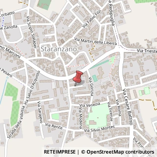 Mappa via Pordenone, 28, 34079 Staranzano, Gorizia (Friuli-Venezia Giulia)