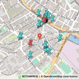 Mappa Via Trento, 34074 Monfalcone GO, Italia (0.23154)