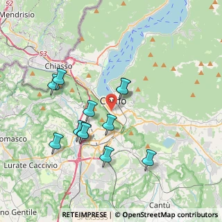 Mappa , 22100 Como CO, Italia (3.44917)
