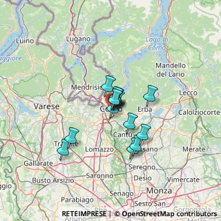 Mappa , 22100 Como CO, Italia (8.37143)