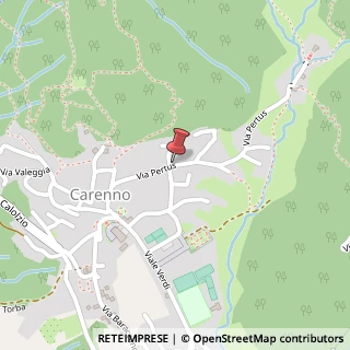 Mappa Via Pertus, 31, 23802 Carenno, Lecco (Lombardia)