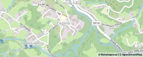 Mappa Sant'Omobono Terme