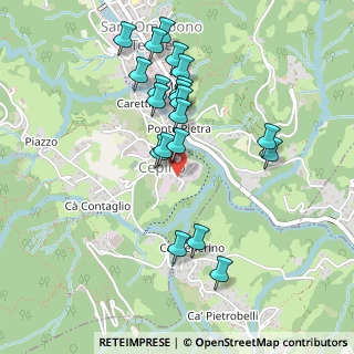 Mappa Via Maria Montessori, 24038 Sant'Omobono Terme BG, Italia (0.468)