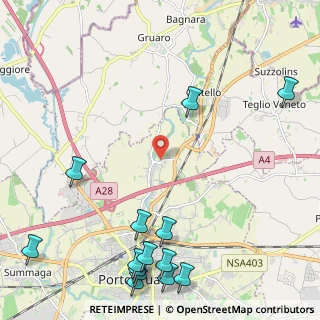 Mappa Via Gervino, 30026 Portogruaro VE, Italia (3.13286)