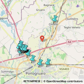 Mappa Via Gervino, 30026 Portogruaro VE, Italia (2.364)