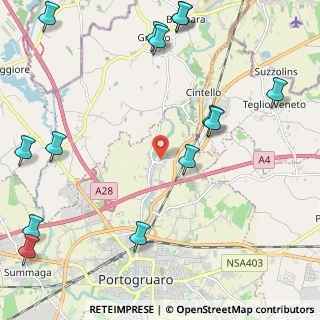 Mappa Via Gervino, 30026 Portogruaro VE, Italia (2.98929)