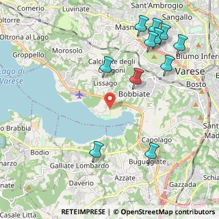 Mappa Via dei Prati, 21100 Varese VA, Italia (2.53364)