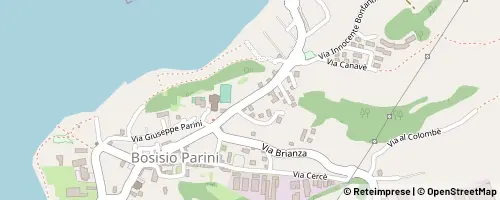 Mappa Bosisio Parini
