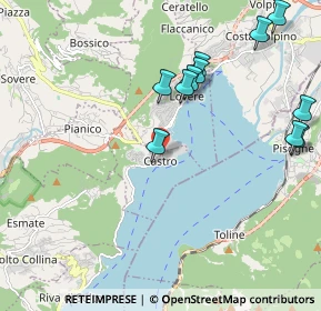 Mappa Via Giacomo Matteotti, 24063 Castro BG, Italia (2.24)