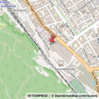 Mappa Via Regina Teodolinda, 17, 22100 Como, Como (Lombardia)