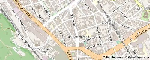 Mappa Como