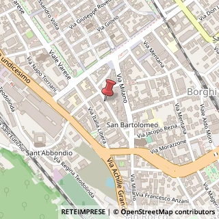 Mappa Via Luigi Cadorna, 14, 22100 Como, Como (Lombardia)