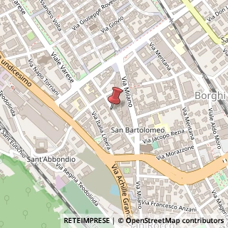 Mappa Via Luigi Cadorna, 18, 22100 Como, Como (Lombardia)