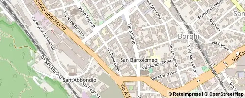 Mappa Como