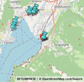 Mappa Via Ortaglie, 25055 Pisogne BS, Italia (2.035)