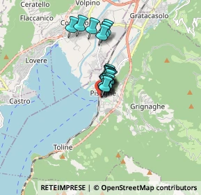 Mappa Via Ortaglie, 25055 Pisogne BS, Italia (0.8575)