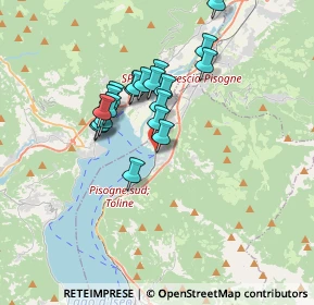 Mappa Via Ortaglie, 25055 Pisogne BS, Italia (2.84)