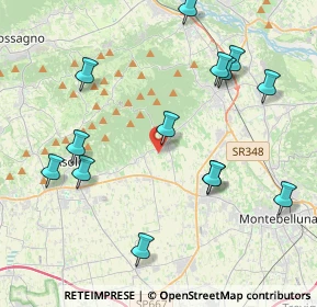 Mappa Via Motte, 31010 Maser TV, Italia (4.52714)