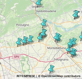 Mappa Via Motte, 31010 Maser TV, Italia (8.8865)