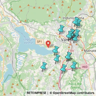 Mappa Localita, 21100 Varese VA, Italia (4.3575)