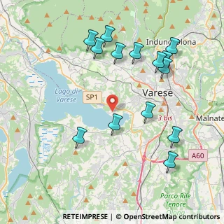 Mappa Localita, 21100 Varese VA, Italia (4.36857)
