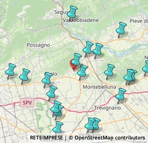 Mappa Via Caldretta, 31010 Maser TV, Italia (9.6295)