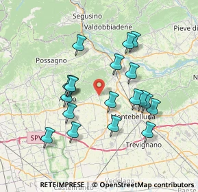 Mappa Via Caldretta, 31010 Maser TV, Italia (6.73789)