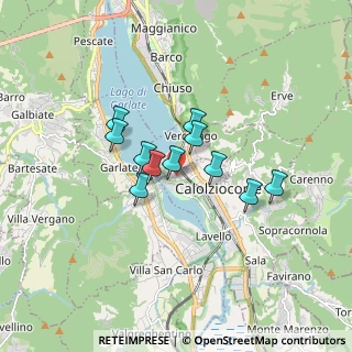 Mappa Via Camillo Benso Conte di Cavour, 23801 Calolziocorte LC, Italia (1.18818)