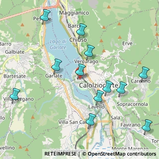 Mappa Via Camillo Benso Conte di Cavour, 23801 Calolziocorte LC, Italia (2.36)