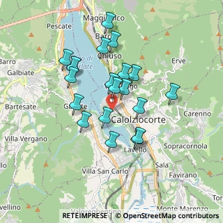 Mappa Via Camillo Benso Conte di Cavour, 23801 Calolziocorte LC, Italia (1.5735)