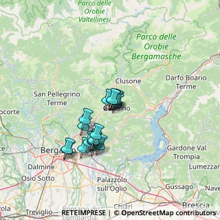 Mappa Via Campone, 24025 Gandino BG, Italia (10.45944)