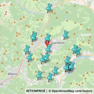 Mappa Via Campone, 24024 Gandino BG, Italia (4.4625)