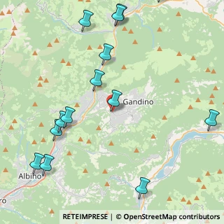 Mappa Via Campone, 24024 Gandino BG, Italia (5.48)