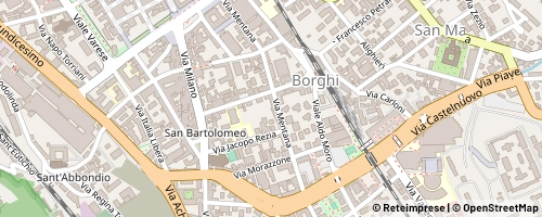 Mappa Como