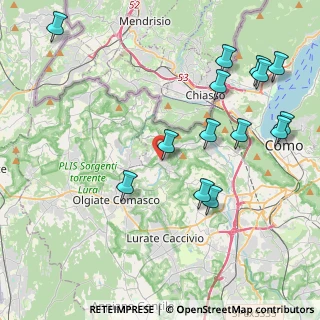 Mappa Via Sandro Pertini, 22041 Colverde CO, Italia (4.82571)