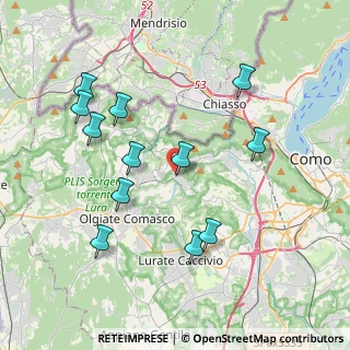 Mappa Via Sandro Pertini, 22041 Colverde CO, Italia (3.98417)