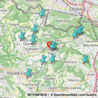 Mappa Via Sandro Pertini, 22041 Colverde CO, Italia (2.04462)
