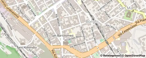 Mappa Como